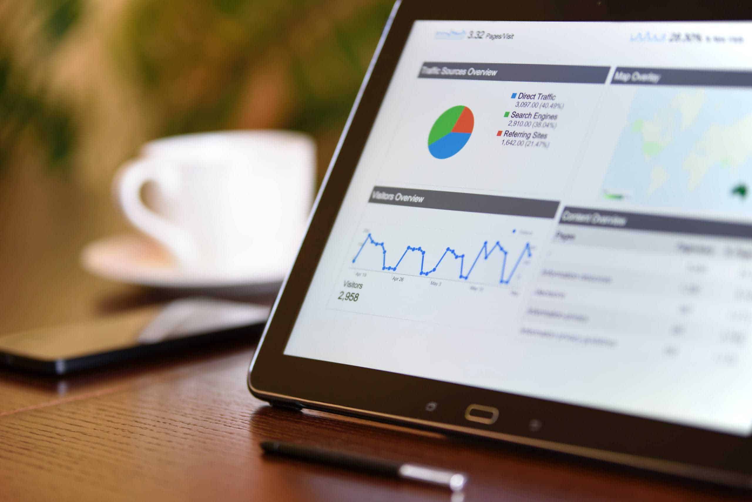 analyst analytics blur